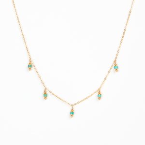 COLLIER CHLOE Turquoise