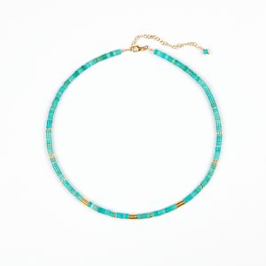 COLLIER MOÏRA TURQUOISE
