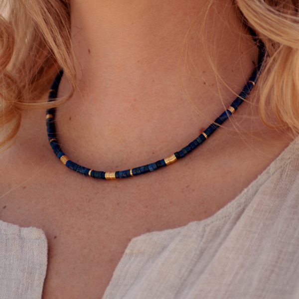 Collier Moïra Lapis-Lazuli