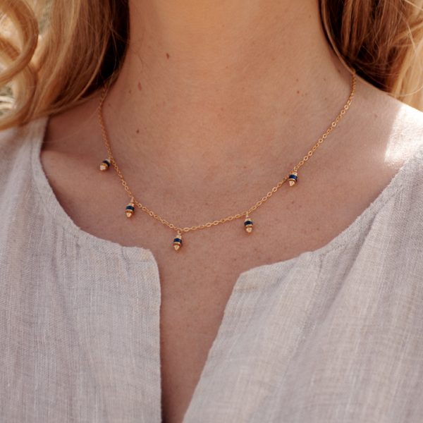 Collier Chloé Lapis-Lazuli