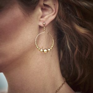 Boucles d'oreilles collection Marianne Vey Automne-Hiver 2020-21