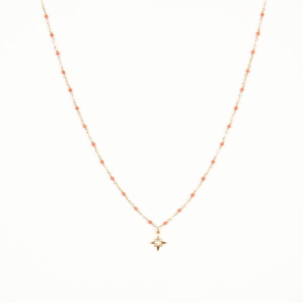 Collier North, corail ou blanc