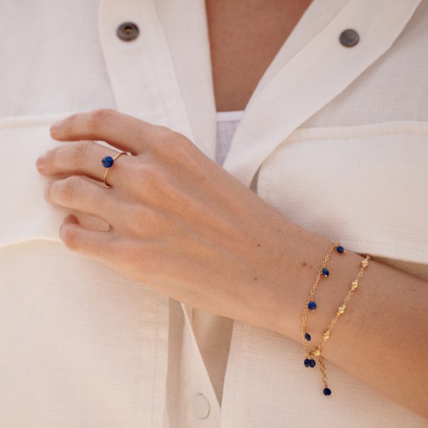 Bague Gloria Lapis-lazuli – Image 3