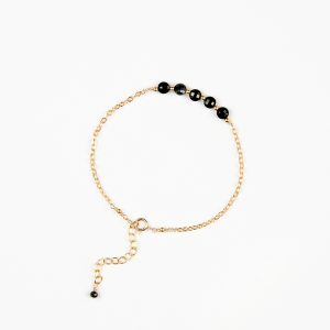 Bracelet Stone Spinelle noire