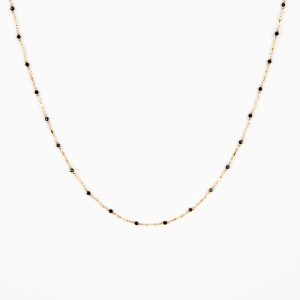 Collier Billie Grenat