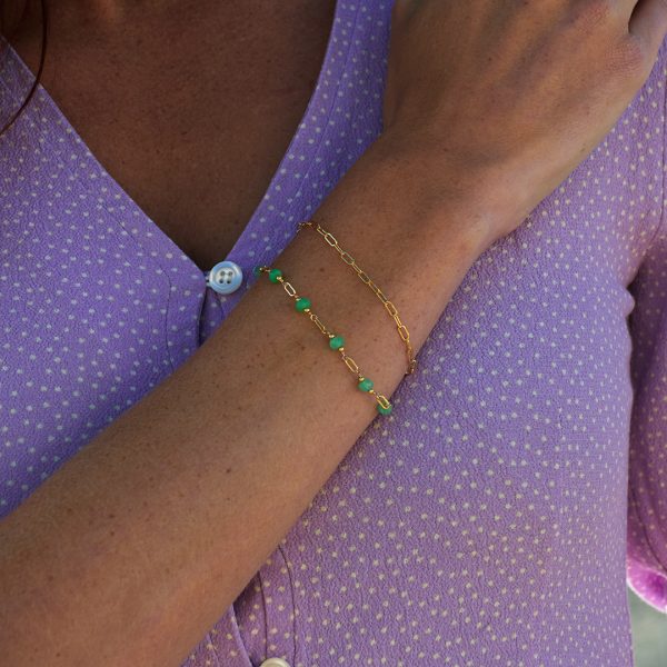 Bracelet Mara Chrysoprase
