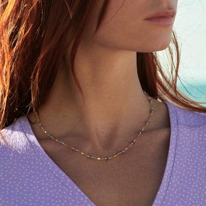Collier Billie tanzanite