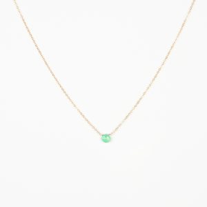 Collier Margot Chrysoprase