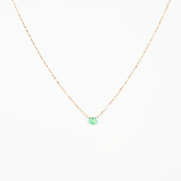 Collier Margot Chrysoprase