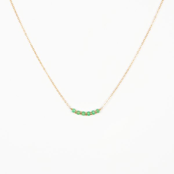 Collier Nina Chrysoprase