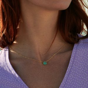 Collier MARGOT Chrysoprase Marianne Vey