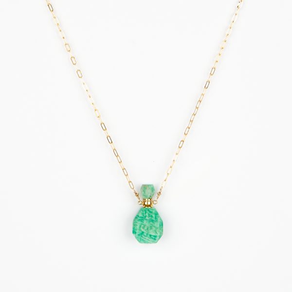 Sautoir Flacon Amazonite