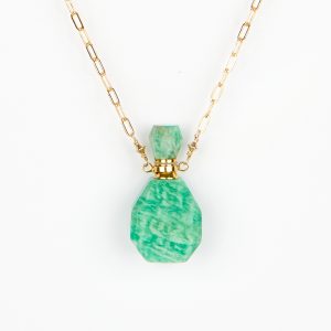 Sautoir Flacon Amazonite