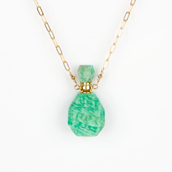 Sautoir Flacon Amazonite
