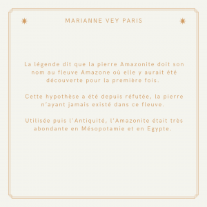 Propriétés de la pierre Amazonite