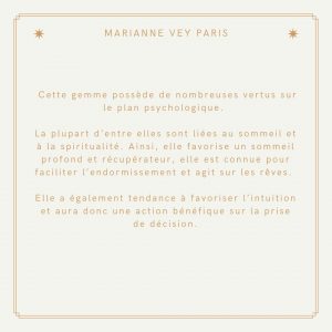 Propriétés de la pierre Iolite