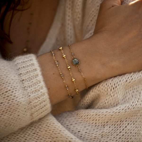 Bracelet Stone Labradorite – Image 2