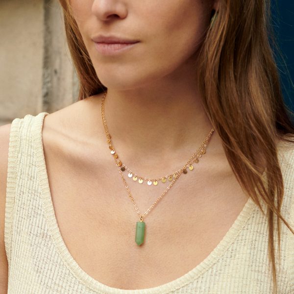 Collier Isis aventurine