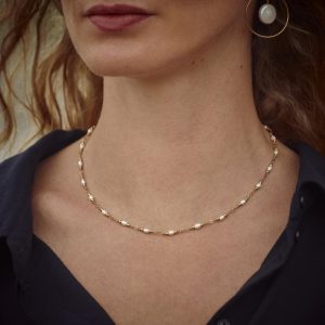 Collier Seeds pour mariage - Marianne Vey Paris